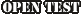 Open test